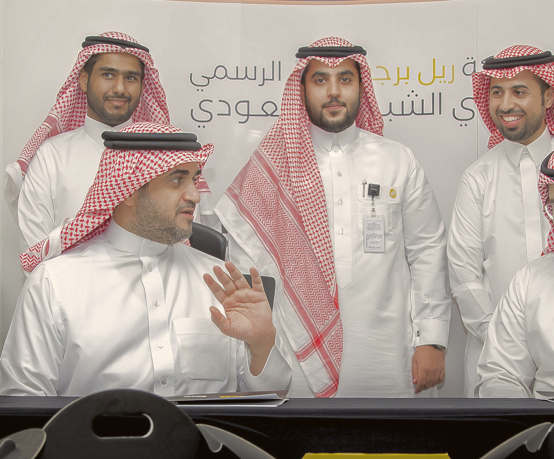 Agreement signing session